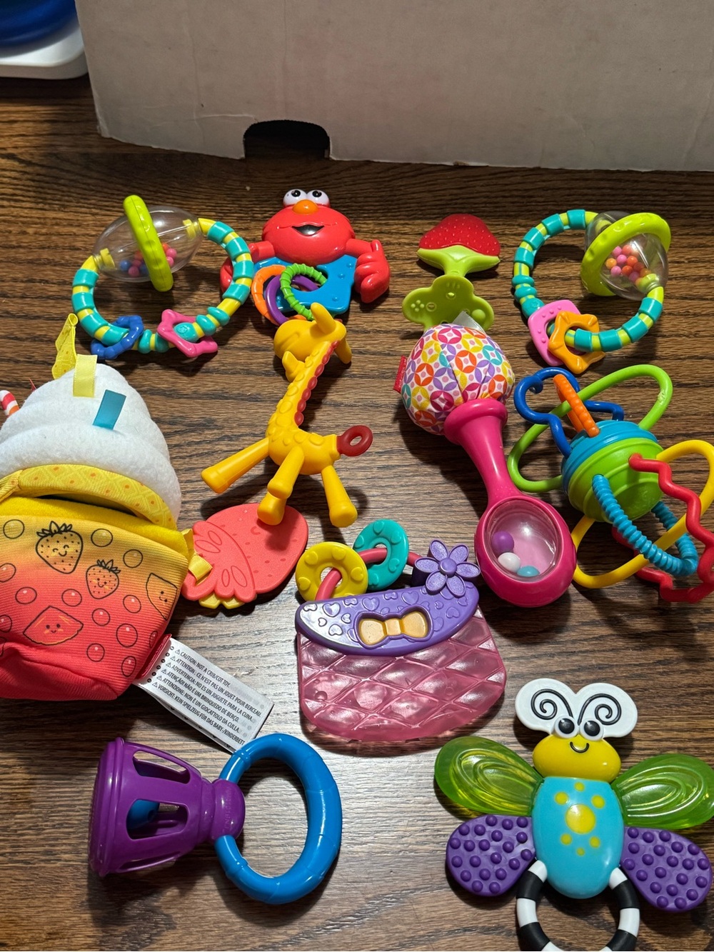 Colorful Baby Teething & Rattle Toy Set - Multi-Color